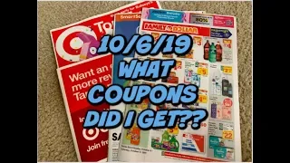 10/6/19 WHAT COUPONS DID I GET? | TARGET AD PREVIEW 👀