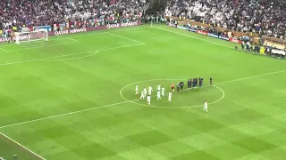 Argentina vs France - Full penalty Shootout - view from stands