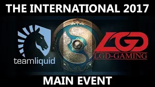 Team Liquid vs LGD GAME 1, The International 2017, LGD vs Team Liquid