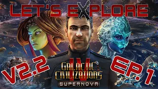 v2.2 of Galactic Civilizations 4: The Navigators - Ep. 1