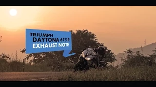 Triumph Daytona 675R Arrow Exhaust Note : PowerDrift