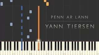 Penn ar Lann - Yann Tiersen  Synthesia Piano Tutorial