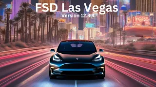 Supervised - Full Self Driving Spring Valley Las Vegas & Highways | Version 12.3.4