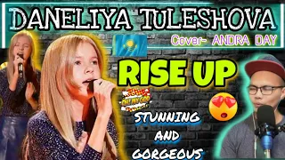 RISE UP - DANELIYA TULESHOVA 🇰🇿 (Cover) By; ANDRA DAY - FILIPINO REACTION|| LOVELY VOICE 👏❣️🙏