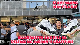 DINUMOG NA JORDAN 11 GRATITUDE EARLY RELEASE | 12MN P MAY PILA NA | STOCK UPDATE JORDAN BRAND MANILA