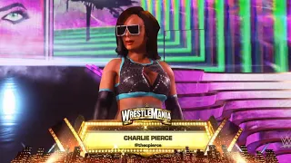 Charlie Pierce Entrance | WWE 2K24