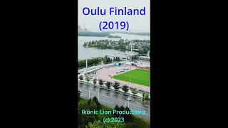 [4k] Drone Flying Over Oulu Finland | 2019 Archive  DJI Mavic Pro 4K Aerial Footage #shorts