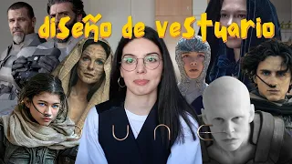 sobre el increíble diseño de vestuario de Dune