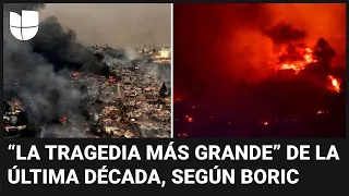 Incendios en Chile han dejado al menos 99 muertos y más de 400 desaparecidos