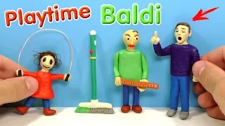 Making characters from the game Baldi's Basics in Education and Learning