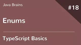 TypeScript Basics 18 - Enums