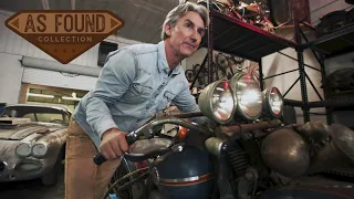 Mike Wolfe's As Found Motorcycle Collection Teaser // Mecum Las Vegas Motorcycles 2023 // Jan. 24-28