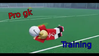 Superblox soccer pro goalie training I roblox