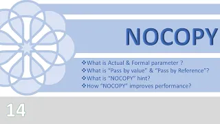 What is NOCOPY Hint | Oracle Pass by reference & Pass by Value | Will NOCOPY improve performance?