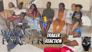 Black Panther Wakanda Forever Teaser Trailer Reaction!!!
