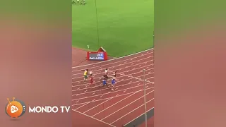 Tokyo 2020, vittoria staffetta 4x100 dell'Italia ripresa da Federica Pellegrini