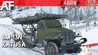 War Thunder - BM-13N Kaťuša Yeetus dilítus | Gameplay Tanky CZ/SK