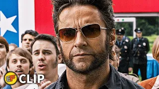 Wolverine, Charles & Hank Arrive at Ceremony | X-Men Days of Future Past (2014) Movie Clip HD 4K