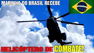 AVANÇADO E LETAL! Marinha do Brasil recebe helicóptero de COMBATE H225M- AH15B SUPER COUGAR