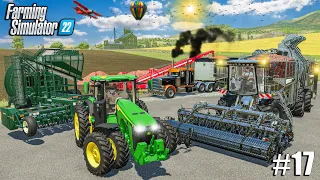 Cutting ROOT CROPS with NEW HARVESTERS | Ravenport | Episode #17 | Farming Simulator 22