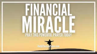 Prayer For Miracle Financial Breakthrough | Powerful Prayer Against Debt