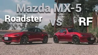 Mazda MX-5  VS Mazda MX-5 RF - ¿Cuál es mejor?  | Autocosmos