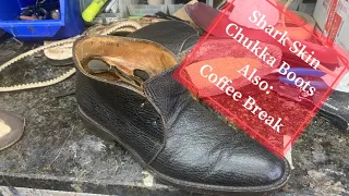Shark Skin Chukka Boots