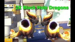 2x Black Hole Dragons-Dragon Mania legends | Boss Challenge | New chrono divine event | DML | HD