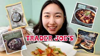 trying every korean food at trader joe's | part 2