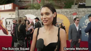 The Suicide Squad with Daniela Melchior on the red carpet!