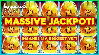 $20/Spin → MASSIVE JACKPOT!! Huff N' More Puff Slot - OMG, EPIC!!!