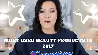 MY MOST USED BEAUTY PRODUCTS IN 2017