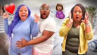 TELLING OUR PARENTS WE'RE HAVING A **THIRD SET** OF TWINS! | Very Beautiful & Emotional Reaction 😭❤️