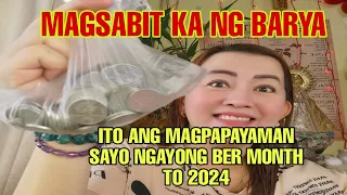 MAGSABIT KA NG BARYA ITO ANG MAGPAPAYAMAN SAYO NGAYONG BER MONTH TO 2024-APPLE PAGUIO7