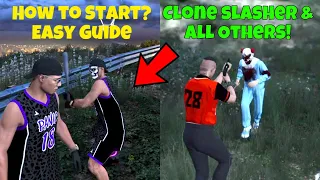 How To Easily Start & Spawn The Clone/Doppleganger + All Slasher Events GTA Online (All Locations)