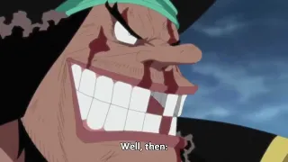 Sengoku One Punches Blackbeard's Whole Crew!!! | One Piece