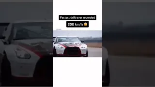 Fastest drift ever😵🔥 | GTR drift record at 300km/h