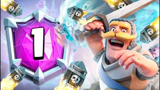 ROAD TO #1🥇🌍 -Clash Royale