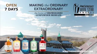 Visit Us At The Shed Distillery, Home of Drumshanbo Gunpowder Gin  #spiritbrandoftheyear