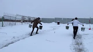 Деревенские развлечения на природе