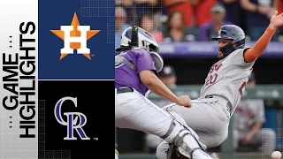 Astros vs. Rockies Game Highlights (7/18/23) | MLB Highlights