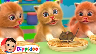 Three Little Kittens | Nursery Rhymes & Kids Songs | Dippidoo