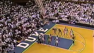 01/28/1990: #13 Georgia Tech Yellow Jackets at #8 Duke Blue Devils