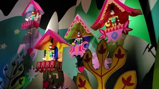 WDW Magic Kingdom It's a Small World 4k Video December 2, 2021