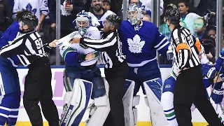 NHL: Goalies Trying To Help/Protect Teammates