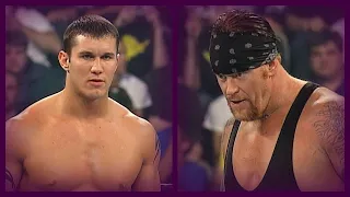 The Undertaker vs Randy Orton WWE Undisputed Title Match (Triple H Saves Randy Orton)! 5/30/02