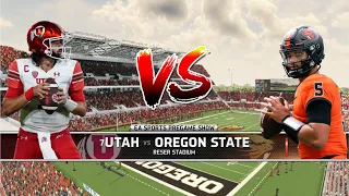 Utah Utes v Oregon State Beavers | Week 5 2023 | PAC 12 Conference Matchup | NCAA Football 24