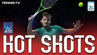 Hot Shot: Goffin Shocks Nadal With Curling Passing Shot Nitto ATP Finals 2017