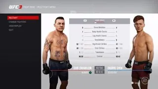 Cub Swanson VS Dooho Choi (No Music) UFC 3