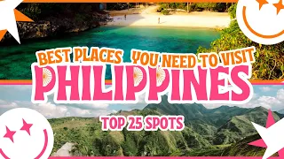🇵🇭 The Ultimate Guide to Visiting the Philippines' Top 25 Sites #philippinestravel